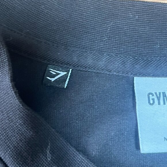 Gymshark Shirt Mens Larg Black Lifting Club Graphic Gym Fitness Workout Training - Picture 5 of 9